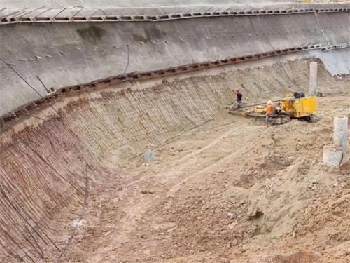 道里基坑边坡加固